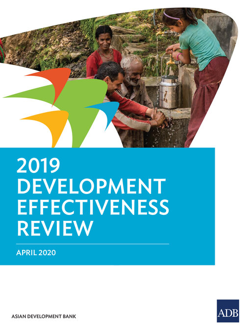 Title details for 2019 Development Effectiveness Review by Asian Development Bank - Available